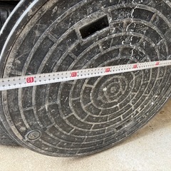 マンホール　外径65cm ジャンクの画像