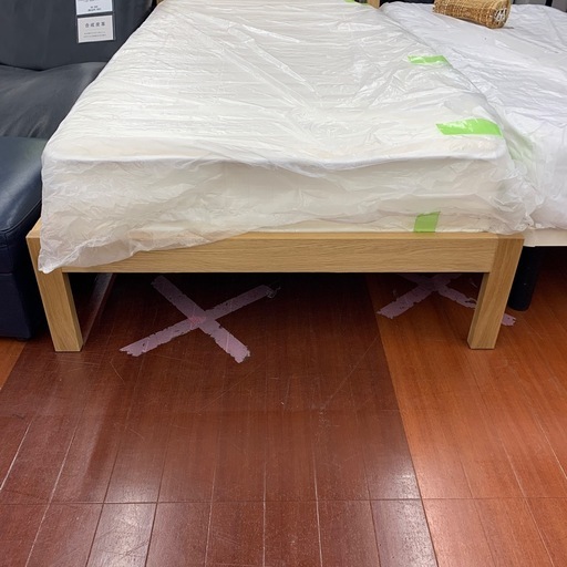 【軽トラ無料貸し出し】【無印良品】【シングルベッド】【トレファク所沢店】