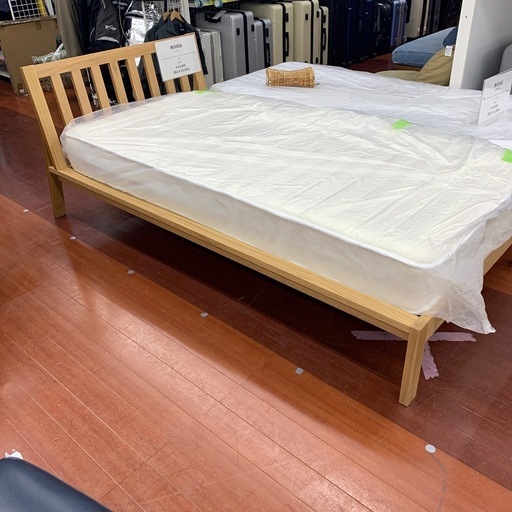 軽トラ無料貸し出し】【無印良品】【シングルベッド】【トレファク所沢 