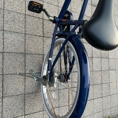 20インチ子供用自転車　紺色の画像