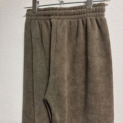 【ほぼ未使用】裏起毛 コーデュロイパンツ Brown  Mサイズの画像