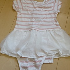 プティマイン petitmain ミニー ロンパース　80の画像