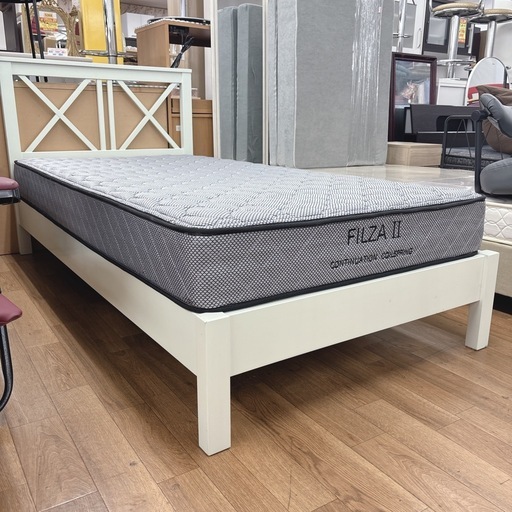 【?買取市場 柴田店】 I326 ? ジモティー限定価格！ NITORI シングルベッド ⭐ クリーニング済