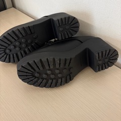 ハニーズ厚底　靴　ローファー　サイズL 厚底ヒールマニッシュ　24〜24.5cmの画像