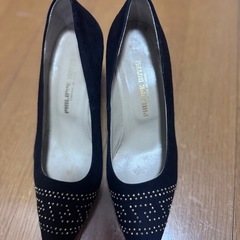 Philippe Boyer（フィリップ・ボワイエ）スエード素材のパンプスの画像