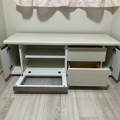テレビ台(ローボードポスティア 125 WH)の画像