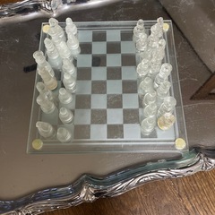 ガラス製チェス版駒♟️の画像