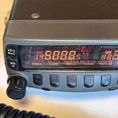 KENWOOD TM-733 FM DUALBANDER 無線機　マイク付きの画像
