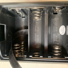 ポータブルラジオ FM/AM対応 伸縮アンテナ付き ブラック/シルバー ER-18Fの画像