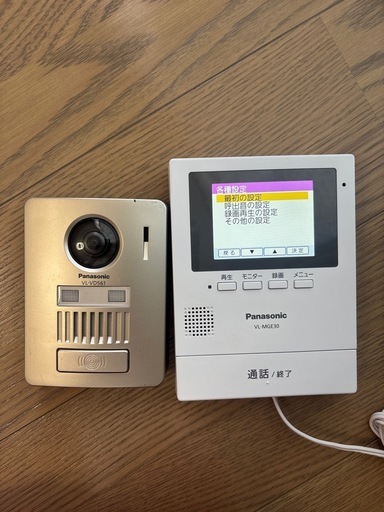 Panasonic テレビドアホン VL-VD561 VL-MGE30 インターホン