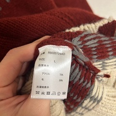 セーター　　メンズ　L(大きめ)の画像