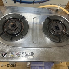 都市ガスコンロの画像