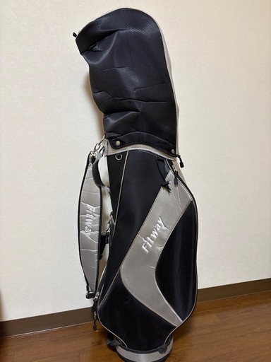 Fitway ゴルフクラブセット 一式 キャディバッグ付き（おまけ1W付き）