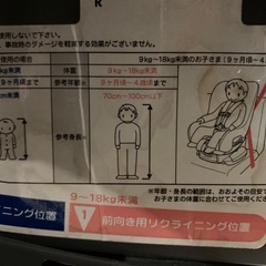 チャイルドシートの画像