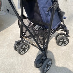 Jeep ベビーカー バギー ネイビー デニム JOBU-19047DENIMの画像