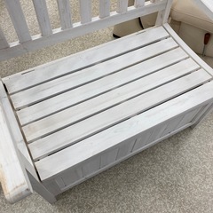 ウッドベンチの画像