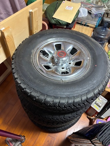 トヨタ純正メッキホイール15インチ