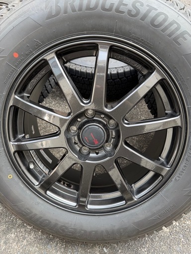 【バリ溝！】BSブリザックDM-V3 225/65R17＆KYOHO製ホイール4本（CX-5等）