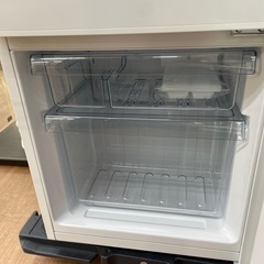 ☆ドリーム荒牧店☆ジモティー割引有☆【クリーニング済み】ツインバード/2ドア冷蔵庫/HR-F911/110L/2021年製/中古品の画像