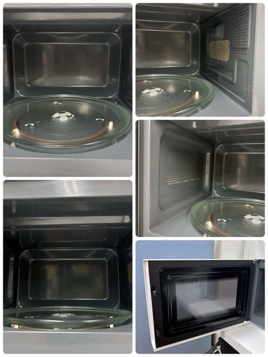 S744 ⭐ SHARP｜シャープ 電子レンジ 18L ヘルツフリー 23年製 RE-TM18-W ⭐ 動作確認済 ⭐ クリーニング済
