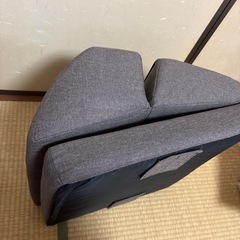 1人用ローソファの画像