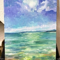 今治 瀬戸内海の絵 原画の画像