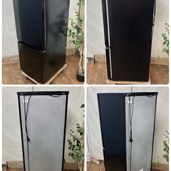 【🐤買取市場 1年間保証 ジモティー限定特別価格】S129 ⭐ 2023年製の高年式！ TOSHIBA ❘ 東芝 2ドア冷蔵庫 (153L・右開き）GR-U15BSK ⭐ 動作確認済 ⭐ クリーニング済の画像