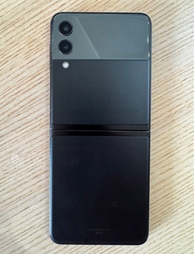 Galaxy Z Flip 3ブラック