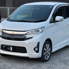 ★早い者勝ち★三菱　EKカスタムG? AW ナビ バックカメラ 格安 即納の画像