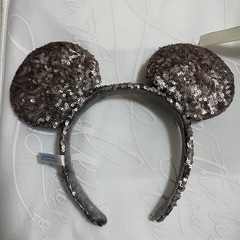 キラキラディズニーの耳セットの画像