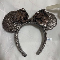 キラキラディズニーの耳セットの画像
