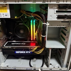 ゲーミングpc  GeForce RTX 3070Ti 8GB  Ryzen5 5600Gの画像