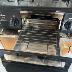 【取引中】パロマ 都市ガス用ガスコンロ  IC-N30B-Rの画像