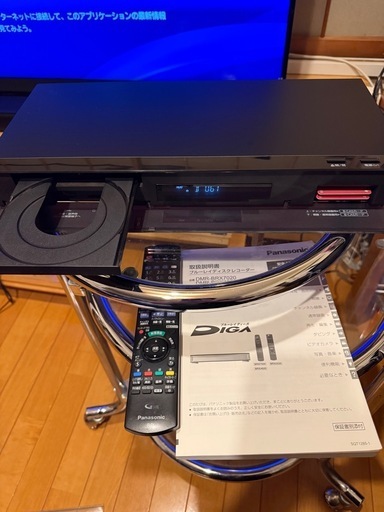 Panasonic》4K対応液晶テレビ・ブルーレイレコーダーセット (たくの 