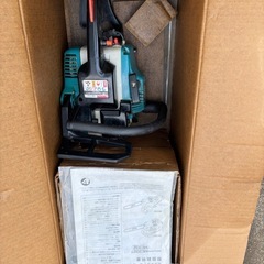 【動作良品】マキタ エンジンチェンソー ME332 ガイドバー・取説・元箱付きの画像