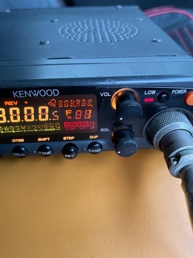 KENWOOD TM-702 アマチュア無線機　マイク付き