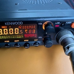 KENWOOD TM-702 アマチュア無線機　マイク付きの画像
