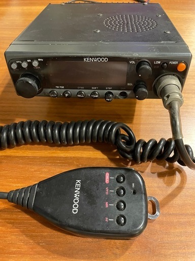 KENWOOD TM-702 アマチュア無線機　マイク付き