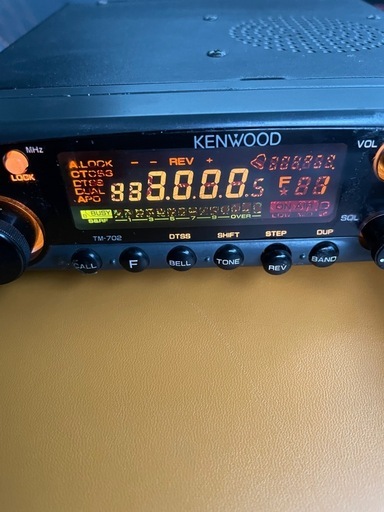 KENWOOD TM-702 アマチュア無線機　マイク付き