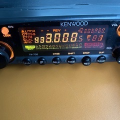 KENWOOD TM-702 アマチュア無線機　マイク付きの画像