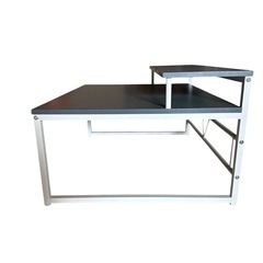 【ジ0329-21】床に座って作業ができる‼️Noko モニター台付きローデスク の画像