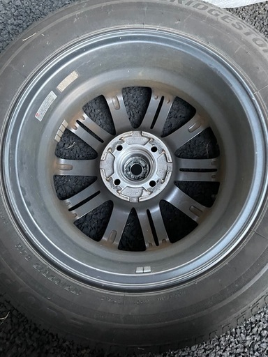 【BS製】15インチ アルミホイール＆タイヤ4本セット（175/65R15）