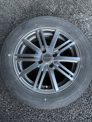 【BS製】15インチ アルミホイール＆タイヤ4本セット（175/65R15）