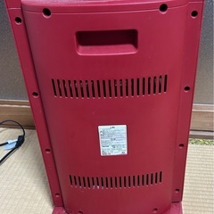 ✳️テクノス　ハロゲンヒーター　レッド　の画像