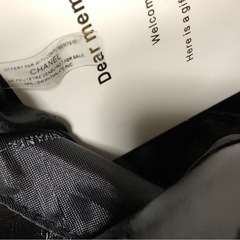CHANEL シャネル ノベルティ ショルダーバッグ　ブラック　パール　⑧の画像