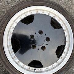 ザウバーディッシュ風ホイール17インチ2本の画像