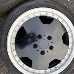 ザウバーディッシュ風ホイール17インチ2本の画像