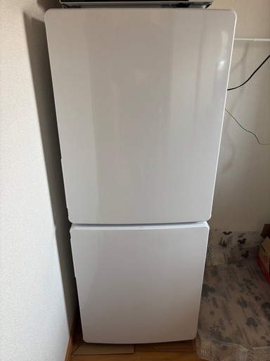 ハイアール　Haier ノンフロン冷凍冷蔵庫　JR-F15KS 150L 一人暮らし　ホワイト