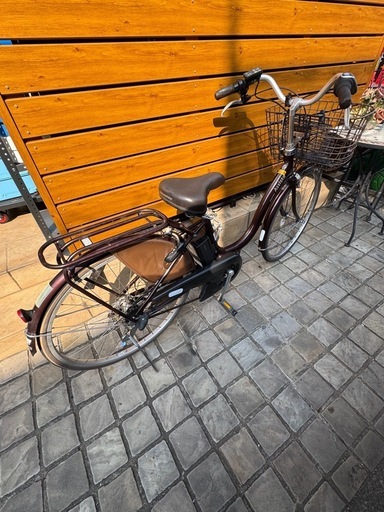 電動自転車　assista  フロントバスケット変更可、リアバスケット追加可