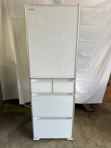 【成約済み】【6ヶ月保証】日立 5ドア冷蔵庫 R-S40J 2019年製 401L 右開き